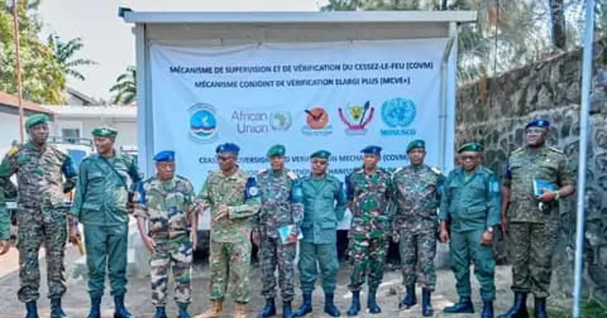 Une Avancée Diplomatique : Lancement du Mécanisme Conjoint de Supervision du Cessez-le-feu à Goma