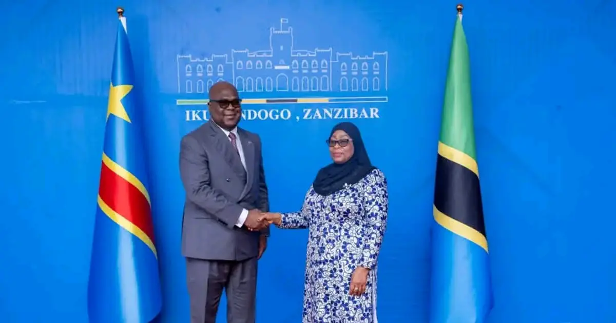 Tanzanie-RDC : Samia Suluhu Hassan réaffirme son soutien à la souveraineté de la RDC