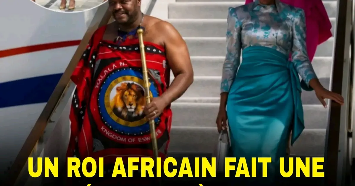 Le roi Mswati III relance les débats après la résurgence d’une vidéo de son arrivée fastueuse à Abou Dhabi