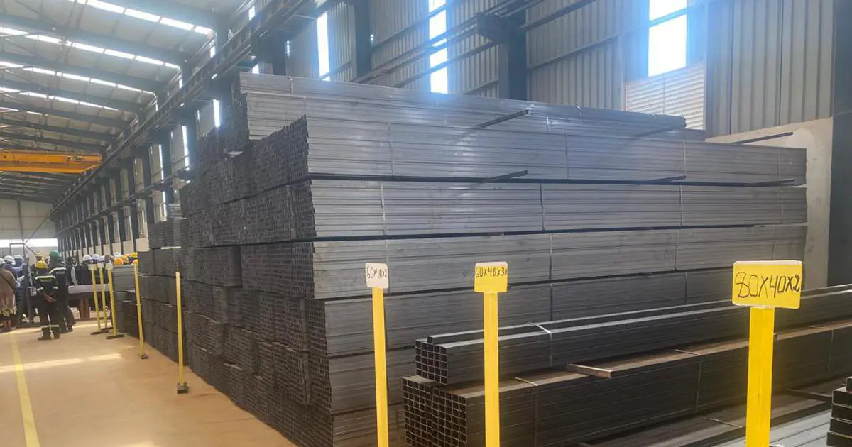 SOTRAFER inaugure la première usine de fabrication de tubes carrés à Lubumbashi