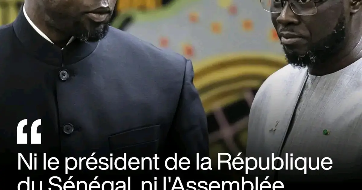 🇸🇳 SÉNÉGAL | Diomaye Faye pourra-t-il gouverner après l’élection d’Ousmane Sonko à la tête de l’Assemblée nationale ?