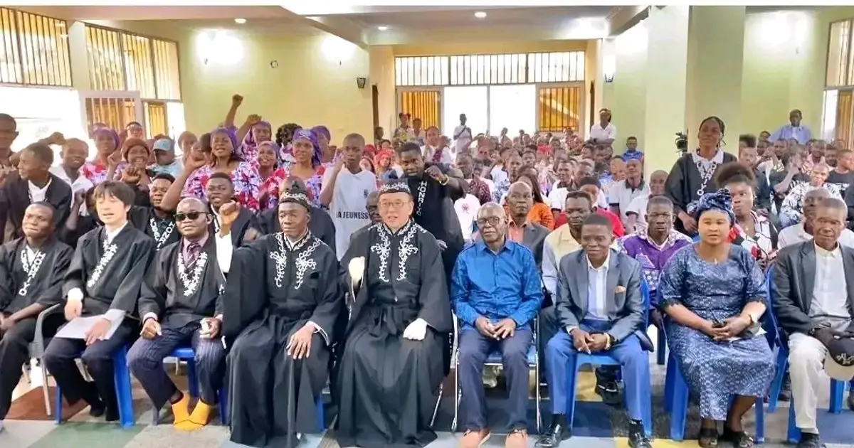 🇯🇵⛪ Une religion japonaise s'implante en RDC : Tenrikyo prêche la « vie de joie » aux Congolais