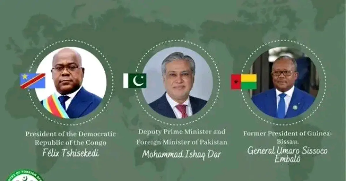 🇨🇩🇵🇰 RDC–PAKISTAN : ISHAQ DAR ÉCHANGE AVEC FÉLIX TSHISEKEDI SUR LA COOPÉRATION STRATÉGIQUE