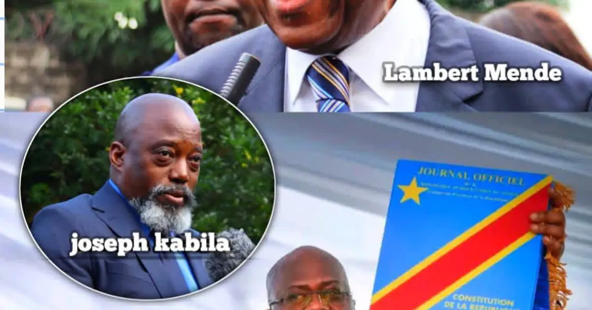 🇨🇩 RDC : Lambert Mende brise le silence sur la révision constitutionnelle et défend la souveraineté du peuple