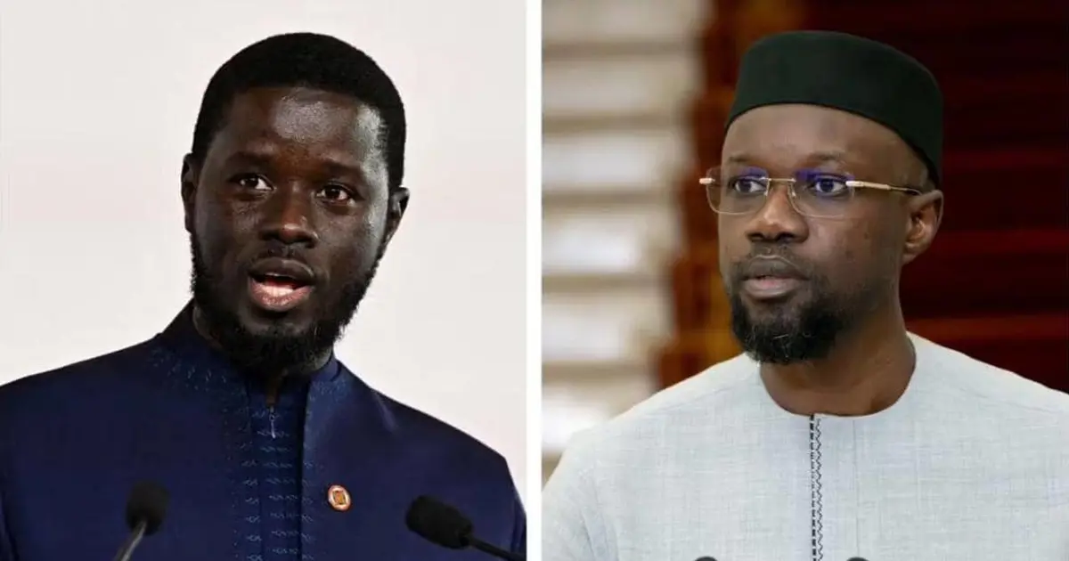 🚨 Sénégal : premières tensions ouvertes au sommet de l’État entre Diomaye Faye et Ousmane Sonko